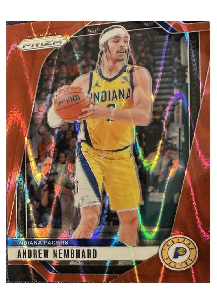 2024-25 Panini Prizm Base Set Andrew Nembhard #6 card