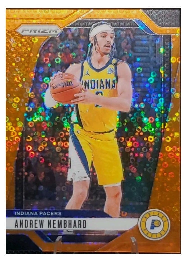 2024-25 Panini Prizm Base Set Andrew Nembhard #6 card