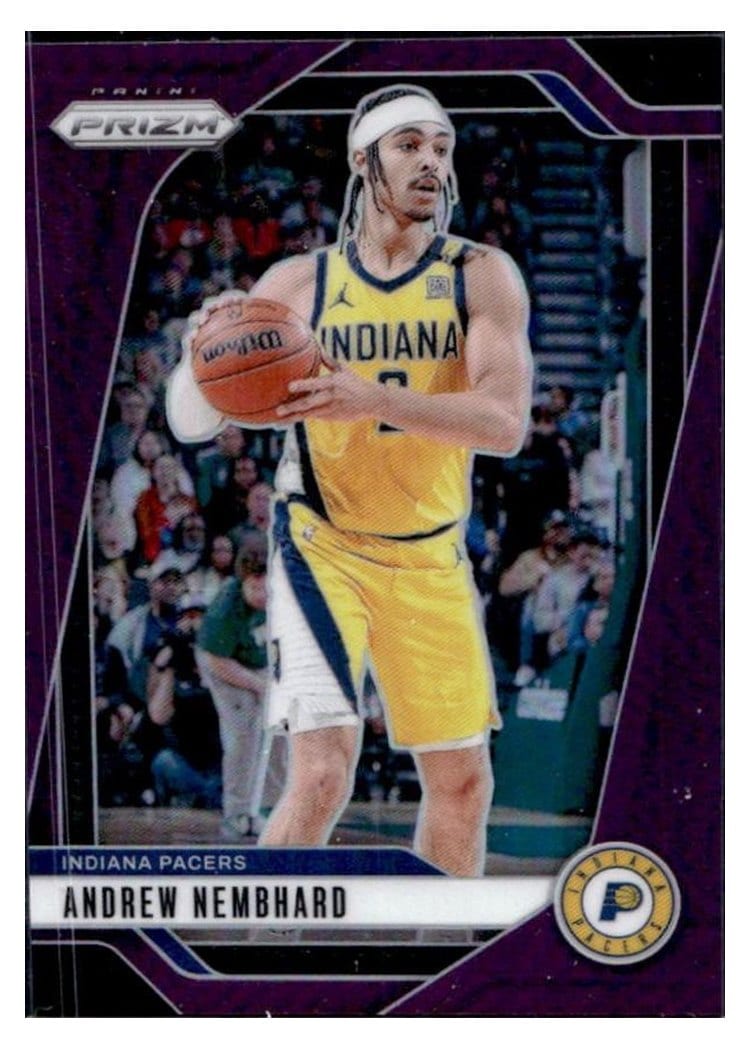 2024-25 Panini Prizm Base Set Andrew Nembhard #6 card