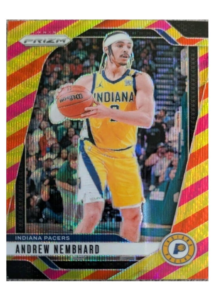 2024-25 Panini Prizm Base Set Andrew Nembhard #6 card