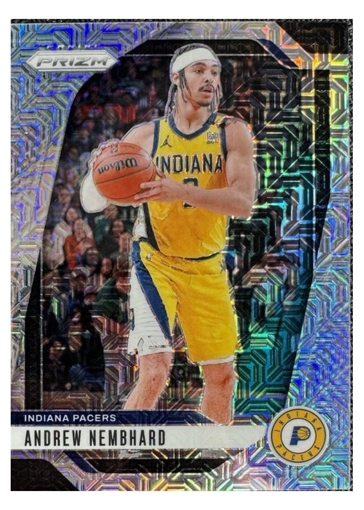 2024-25 Panini Prizm Base Set Andrew Nembhard #6 card