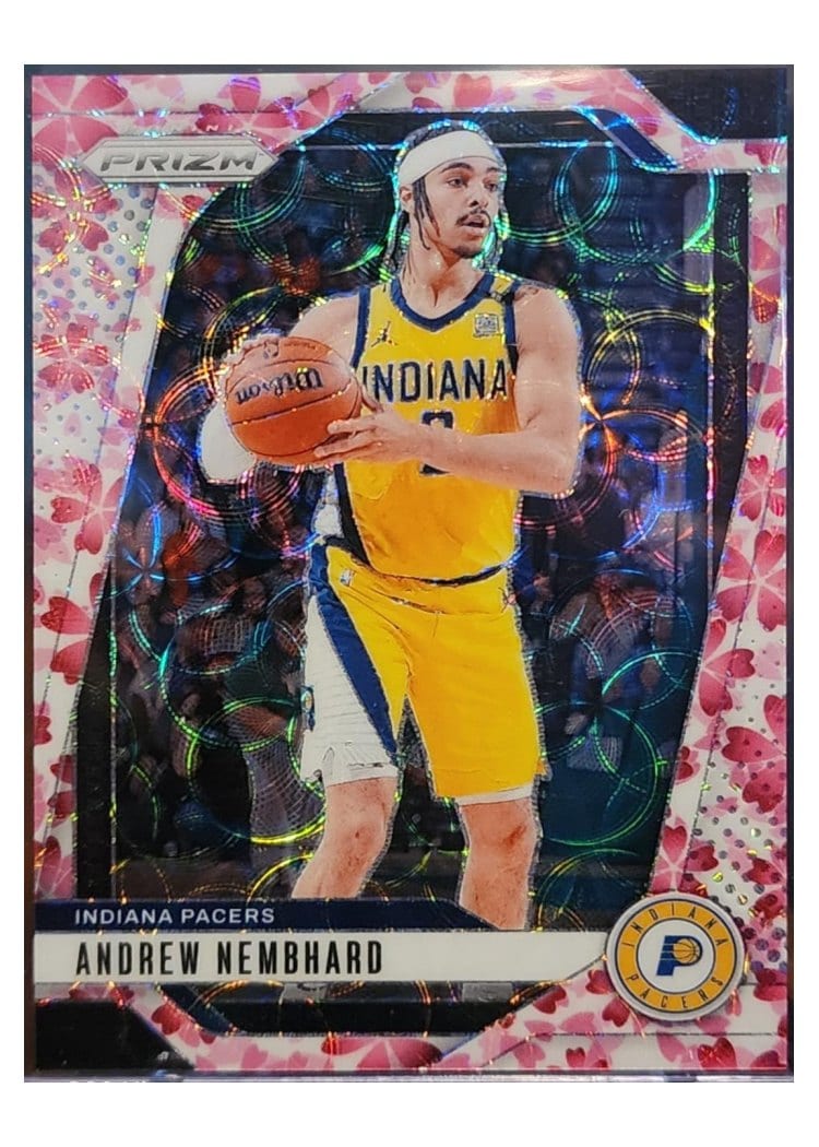 2024-25 Panini Prizm Base Set Andrew Nembhard #6 card