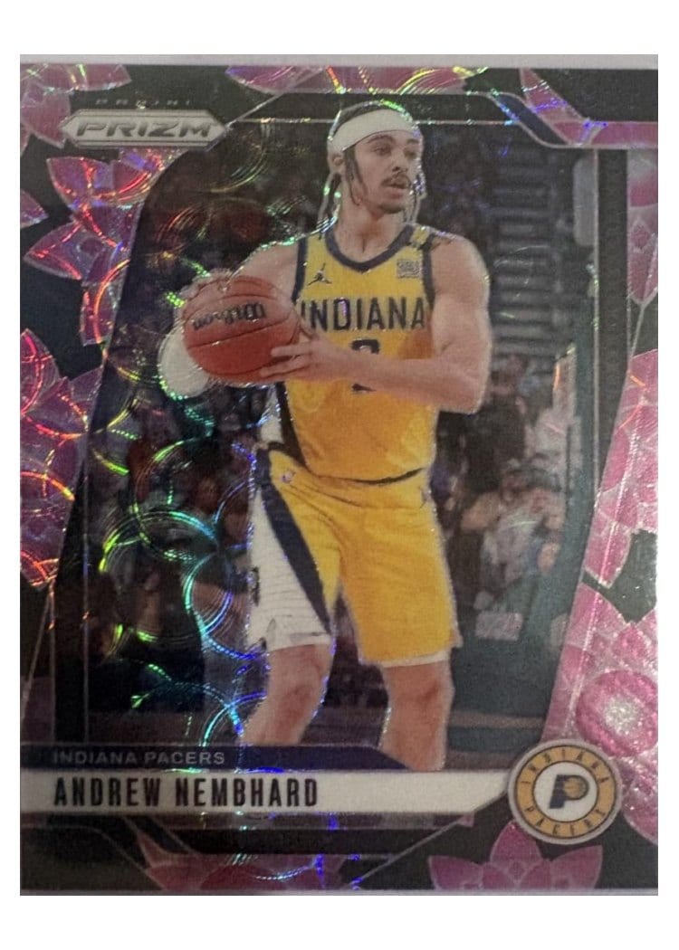 2024-25 Panini Prizm Base Set Andrew Nembhard #6 card