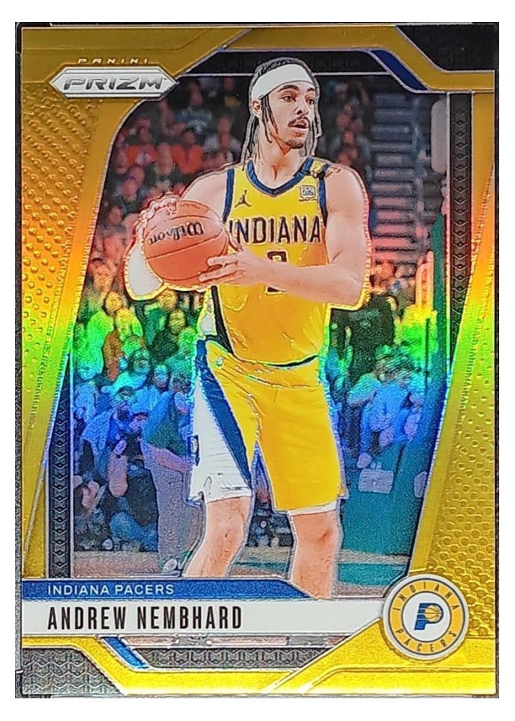 2024-25 Panini Prizm Base Set Andrew Nembhard #6 card