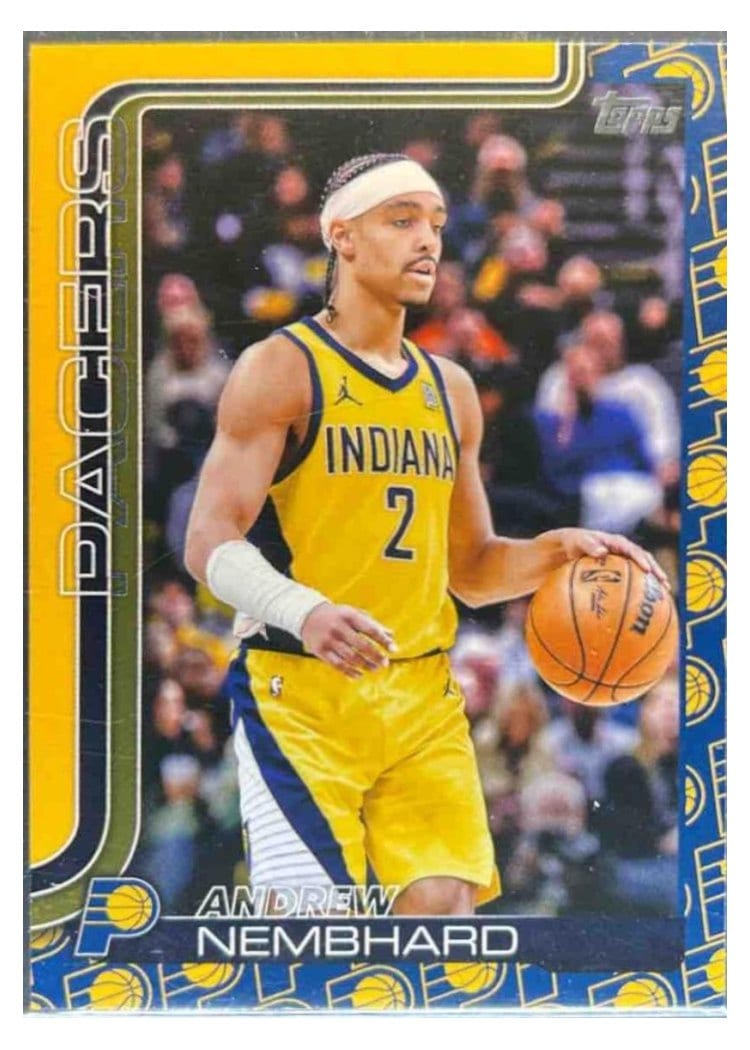 2025-26 Topps Base Set Andrew Nembhard #52 card