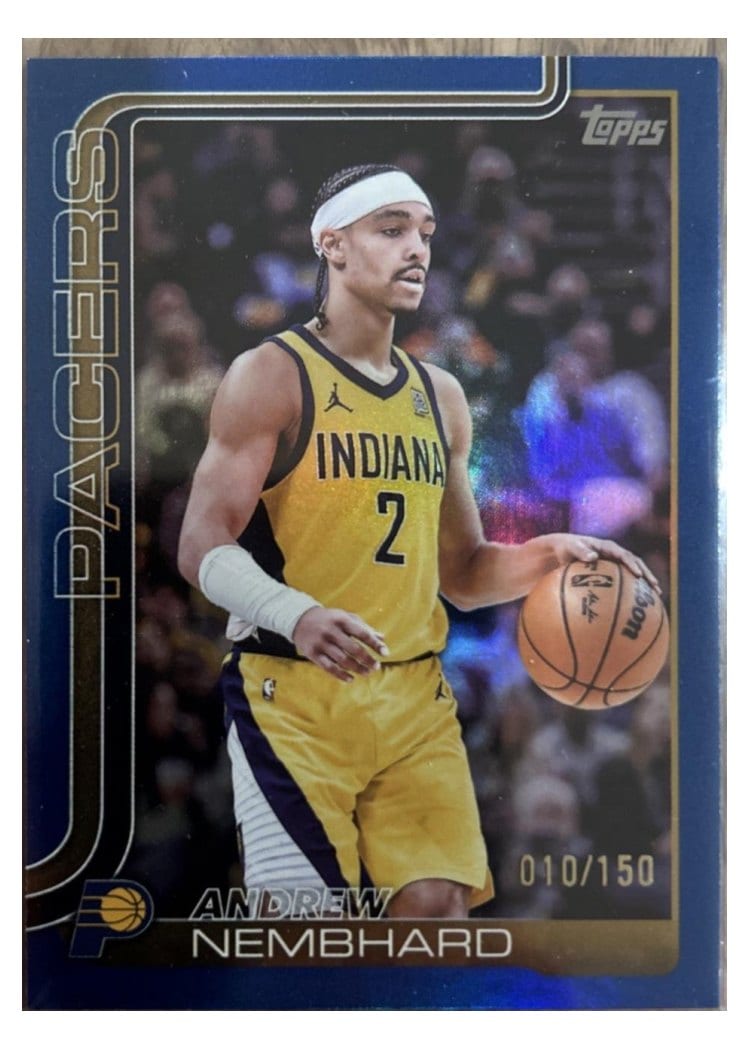 2025-26 Topps Base Set Andrew Nembhard #52 card