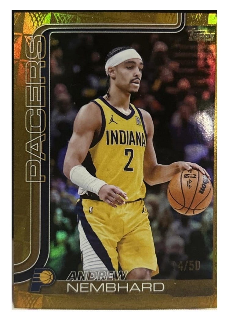 2025-26 Topps Base Set Andrew Nembhard #52 card
