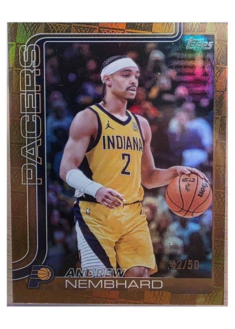 2025-26 Topps Base Set Andrew Nembhard #52 card
