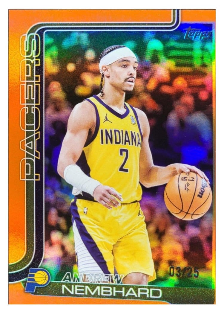 2025-26 Topps Base Set Andrew Nembhard #52 card