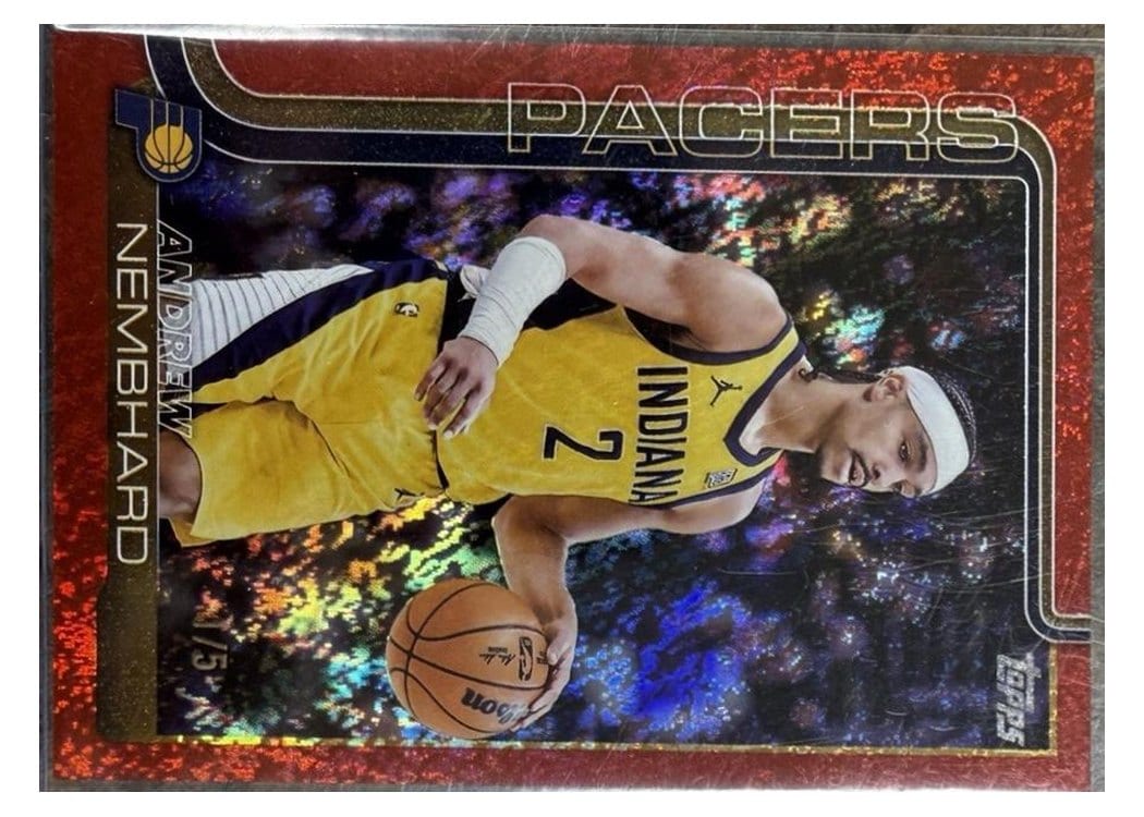 2025-26 Topps Base Set Andrew Nembhard #52 card