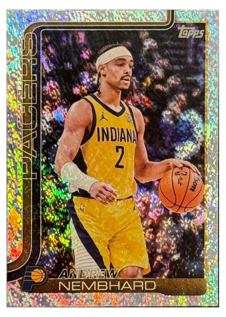 2025-26 Topps Base Set Andrew Nembhard Holo Foil #52 card