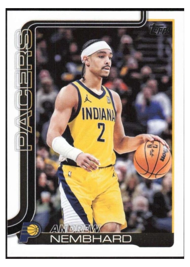 2025-26 Topps Base Set Andrew Nembhard #52 card