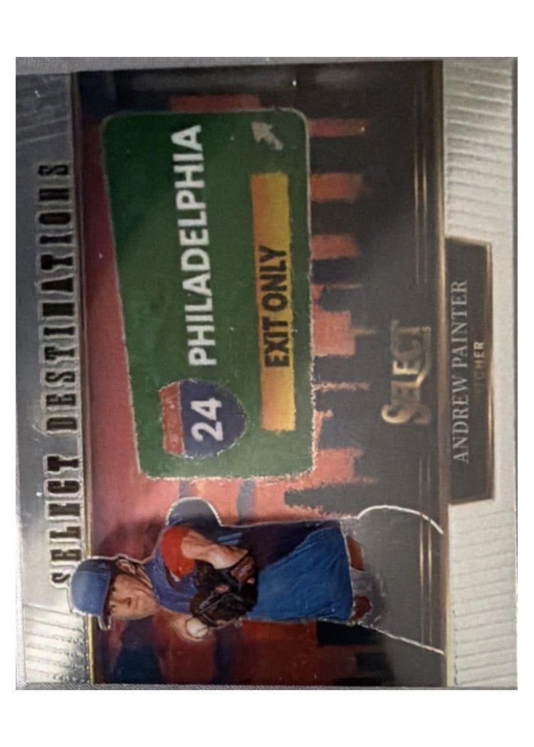 2025 Panini Select Select Destinations Andrew Painter #17 card