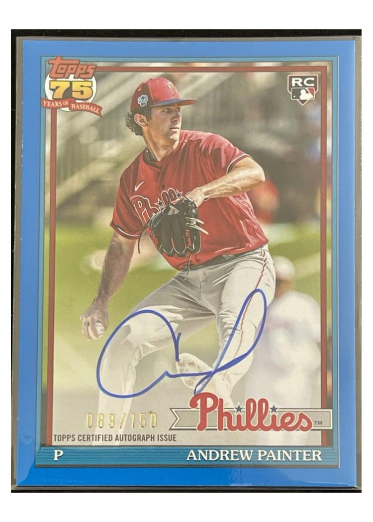2026 Topps 1991 Topps Autographs Andrew Painter #91A-APA card