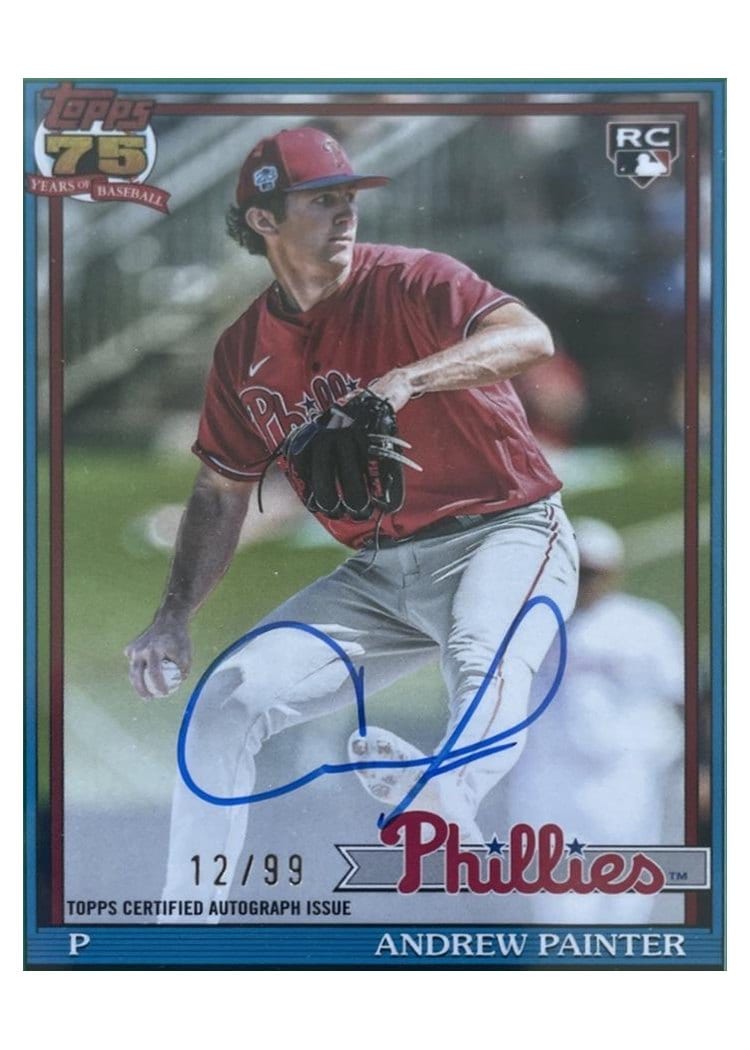 2026 Topps 1991 Topps Autographs Andrew Painter #91A-APA card