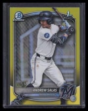 2025 Bowman Chrome Prospects Andrew Salas #BCP-156