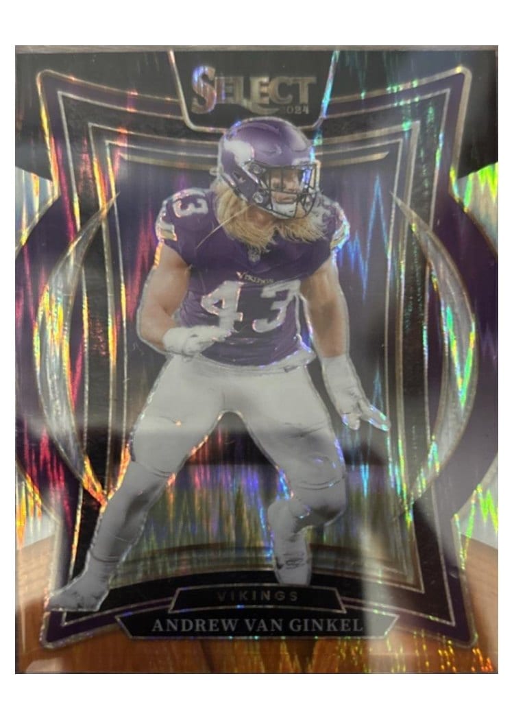 2024 Panini Select Base Set Andrew Van Ginkel Black Mojo #6 card
