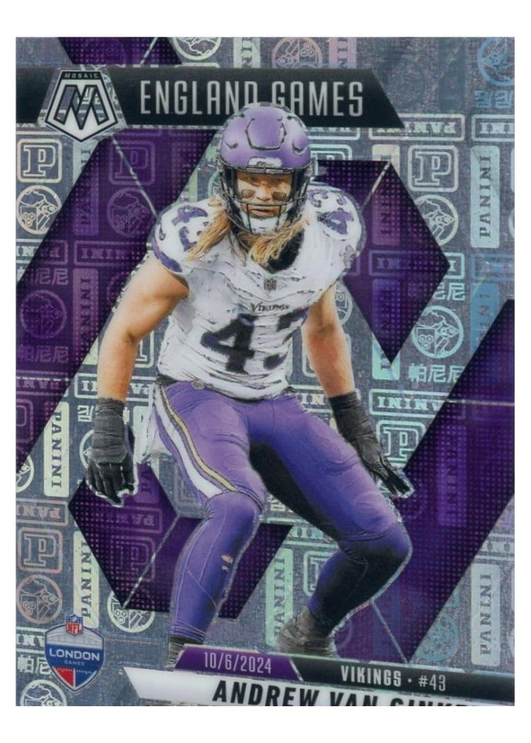 2025 Panini Mosaic Base Set Andrew Van Ginkel Silver Knight #251 card