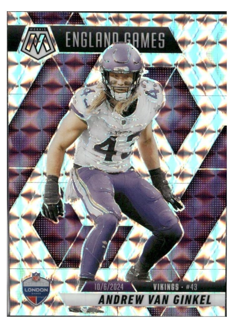 2025 Panini Mosaic Base Set Andrew Van Ginkel #251 card