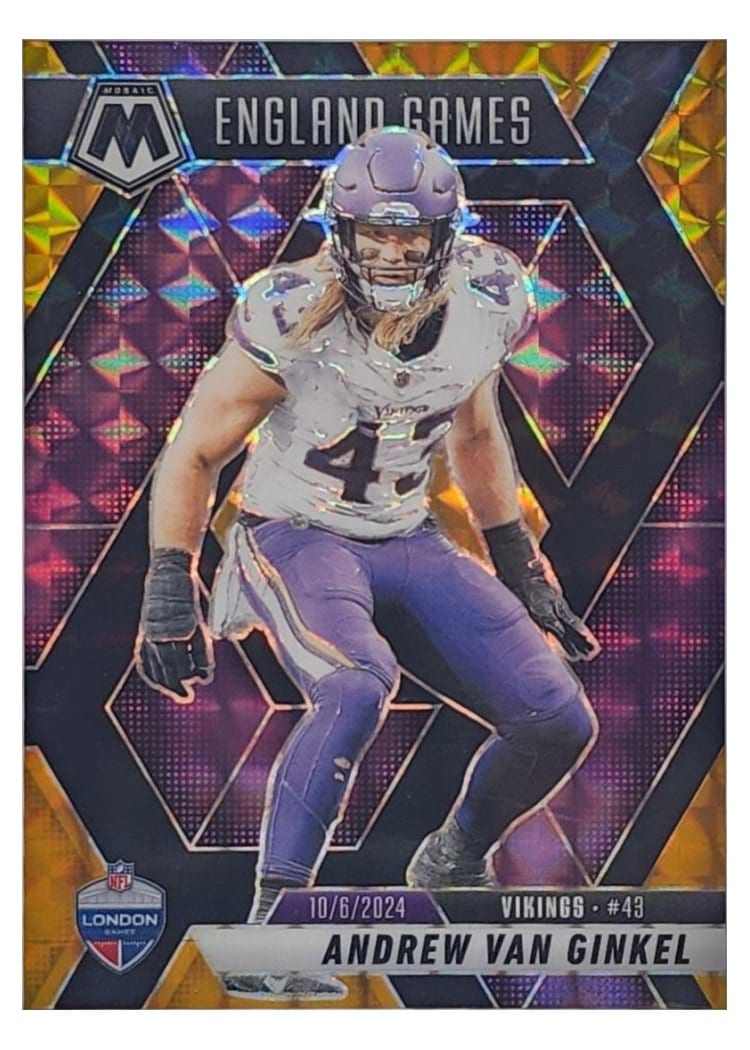 2025 Panini Mosaic Base Set Andrew Van Ginkel #251 card