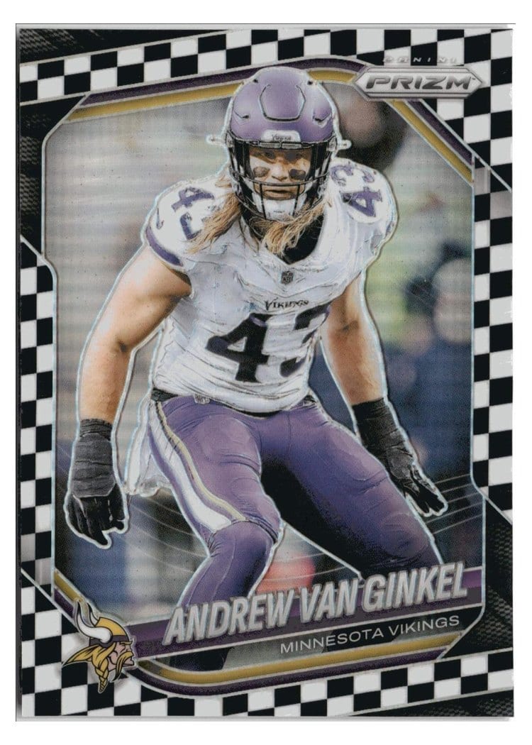 2025 Panini Prizm Base Set Andrew Van Ginkel #63 card