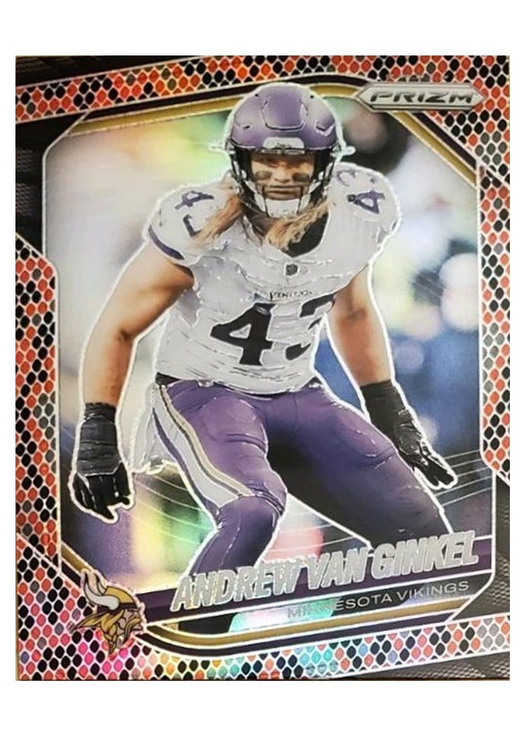2025 Panini Prizm Base Set Andrew Van Ginkel #63 card