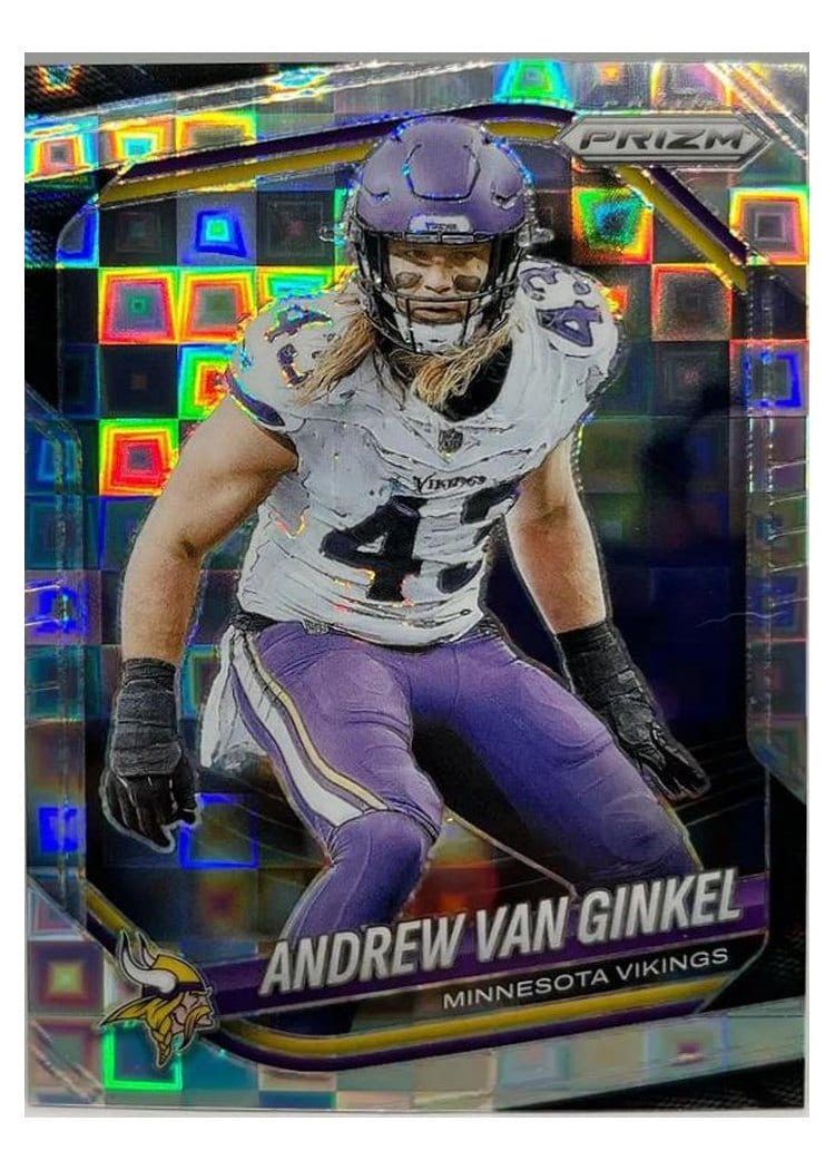 2025 Panini Prizm Base Set Andrew Van Ginkel #63 card
