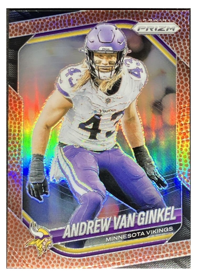 2025 Panini Prizm Base Set Andrew Van Ginkel #63 card