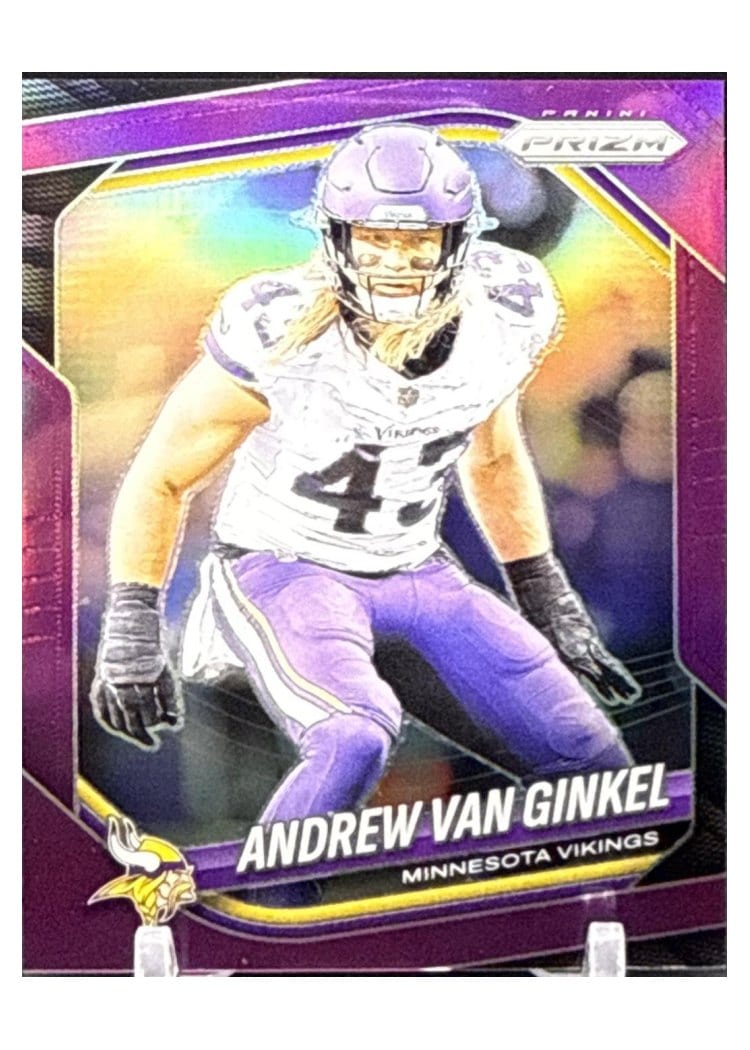 2025 Panini Prizm Base Set Andrew Van Ginkel #63 card