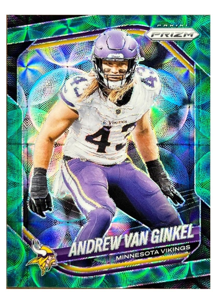 2025 Panini Prizm Base Set Andrew Van Ginkel #63 card