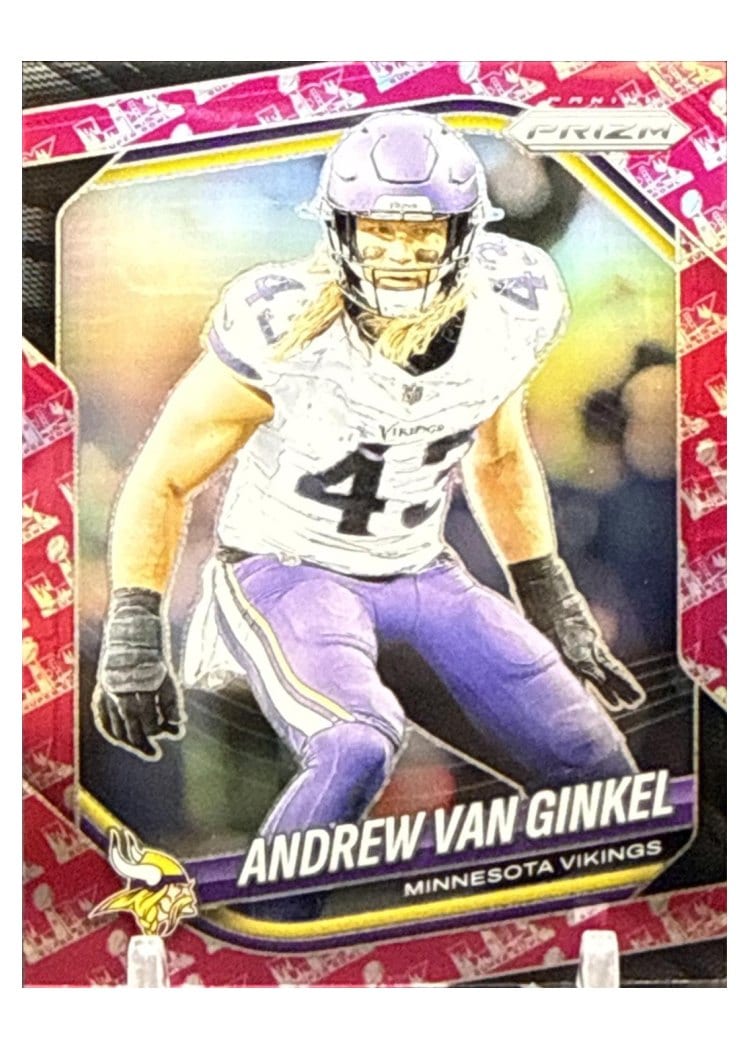 2025 Panini Prizm Base Set Andrew Van Ginkel #63 card