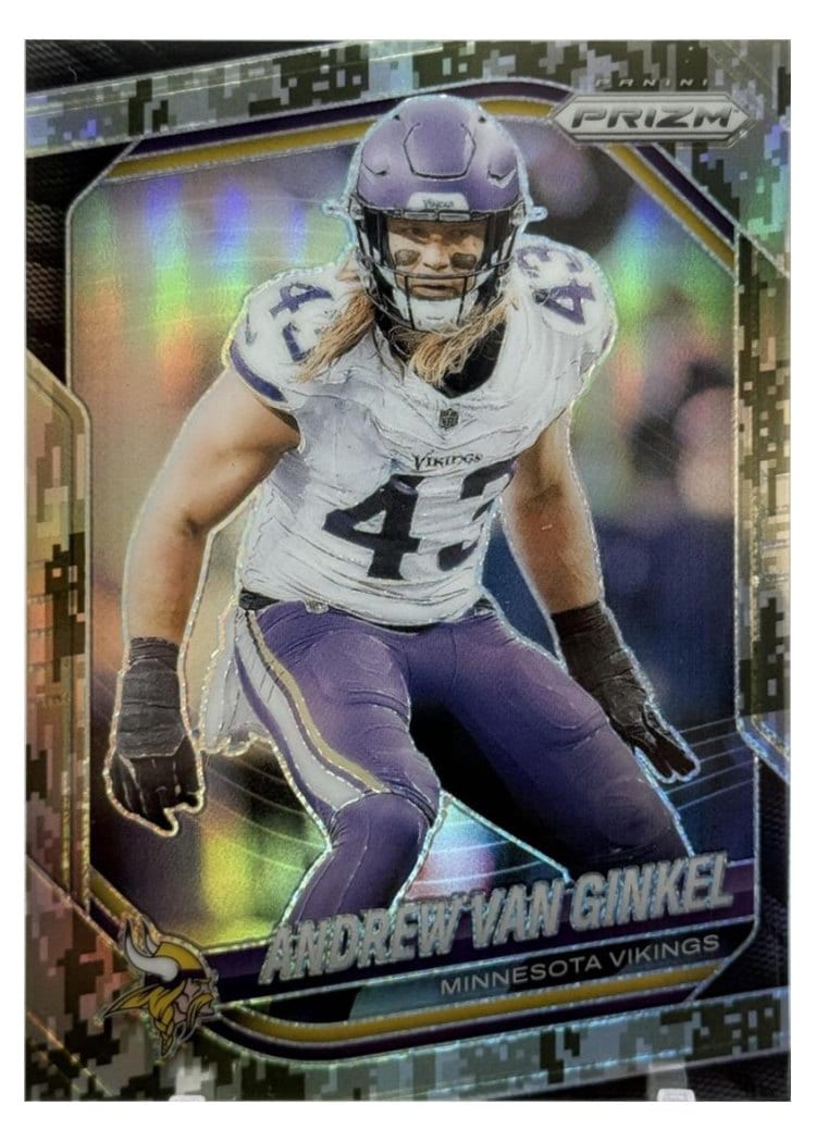 2025 Panini Prizm Base Set Andrew Van Ginkel #63 card