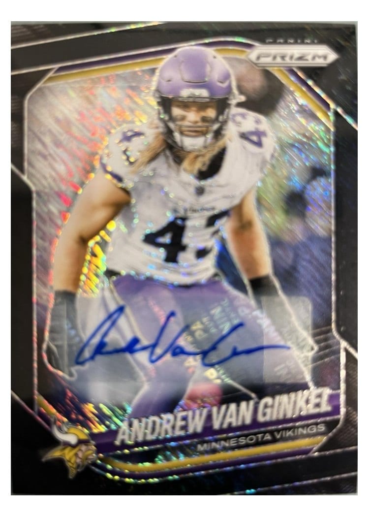 2025 Panini Prizm Base Set Andrew Van Ginkel #63 card
