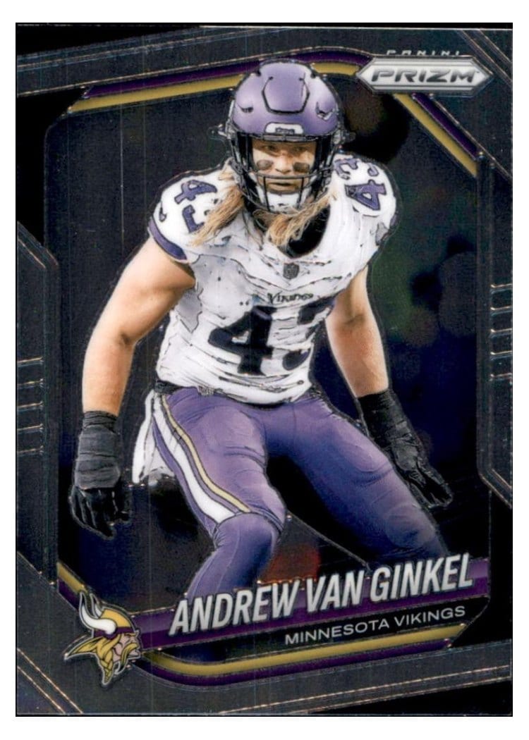 2025 Panini Prizm Base Set Andrew Van Ginkel #63 card