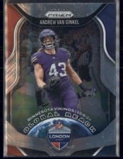 2025 Panini Prizm Global Reach Andrew Van Ginkel #3 card