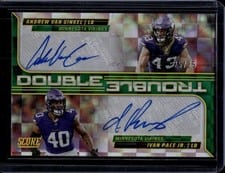2025 Score Double Trouble Andrew Van Ginkel / Ivan Pace Jr. #4 card