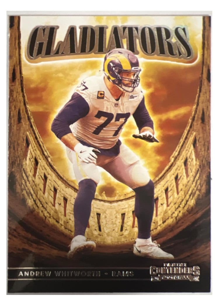 2021 Panini Contenders Gladiators Andrew Whitworth #GLD-AWH card