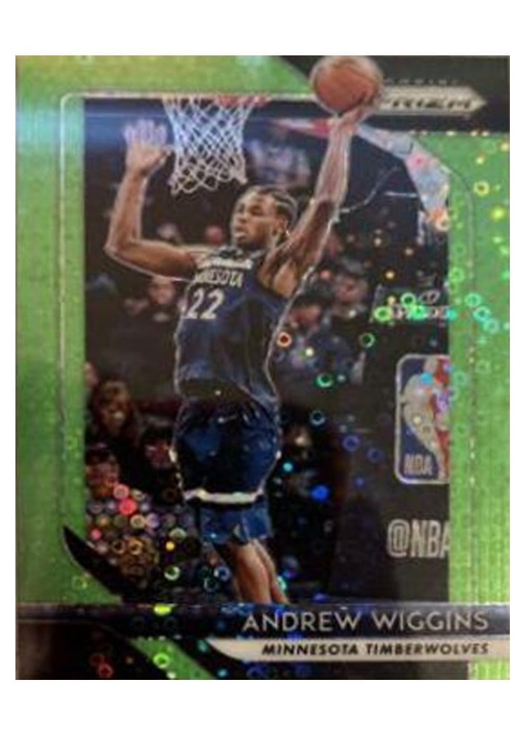 2018-19 Panini Prizm Base Set Andrew Wiggins #87 card