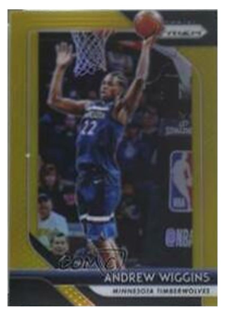 2018-19 Panini Prizm Base Set Andrew Wiggins #87 card