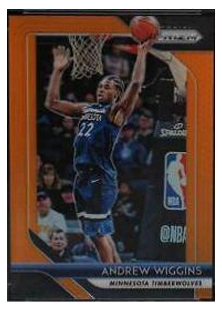 2018-19 Panini Prizm Base Set Andrew Wiggins #87 card