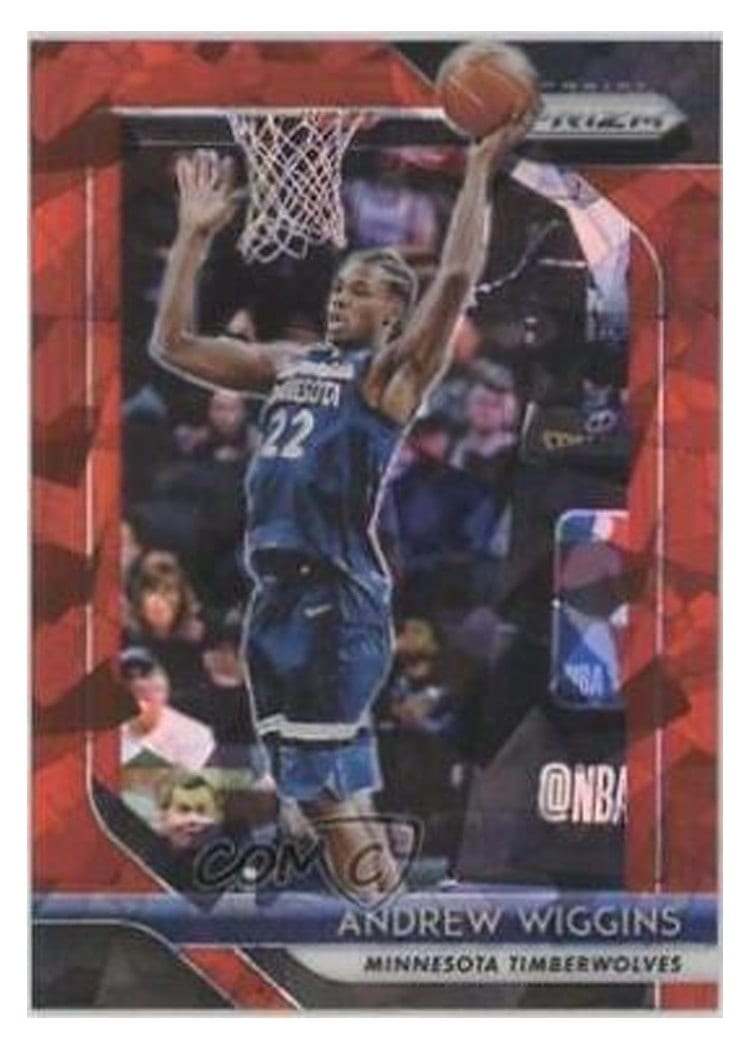 2018-19 Panini Prizm Base Set Andrew Wiggins #87 card