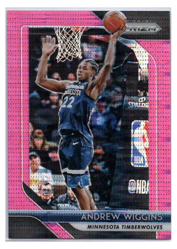 2018-19 Panini Prizm Base Set Andrew Wiggins #87 card