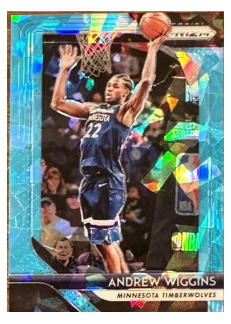 2018-19 Panini Prizm Base Set Andrew Wiggins #87 card