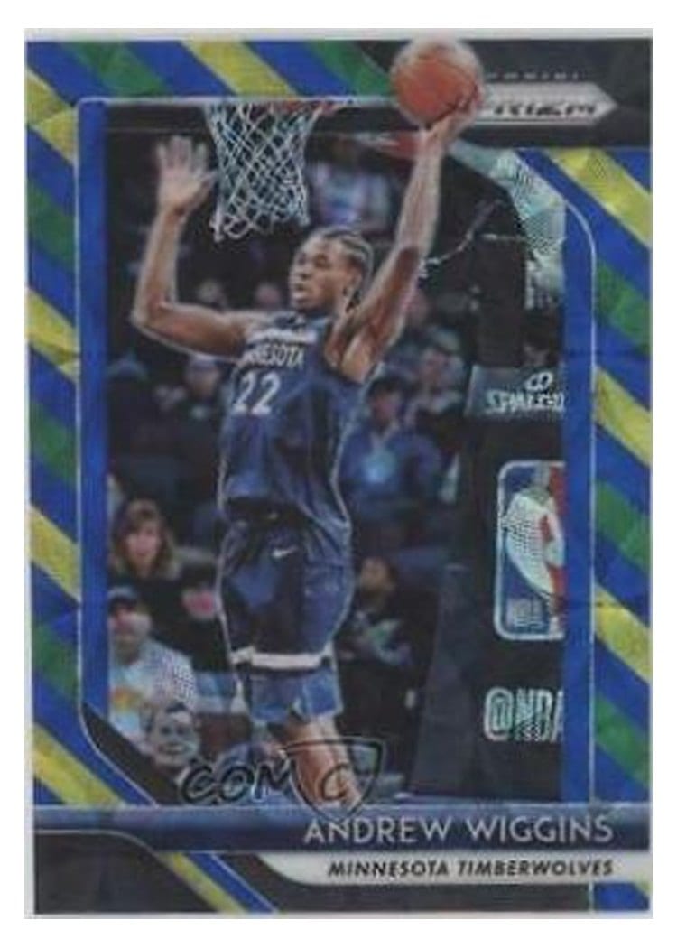 2018-19 Panini Prizm Base Set Andrew Wiggins #87 card