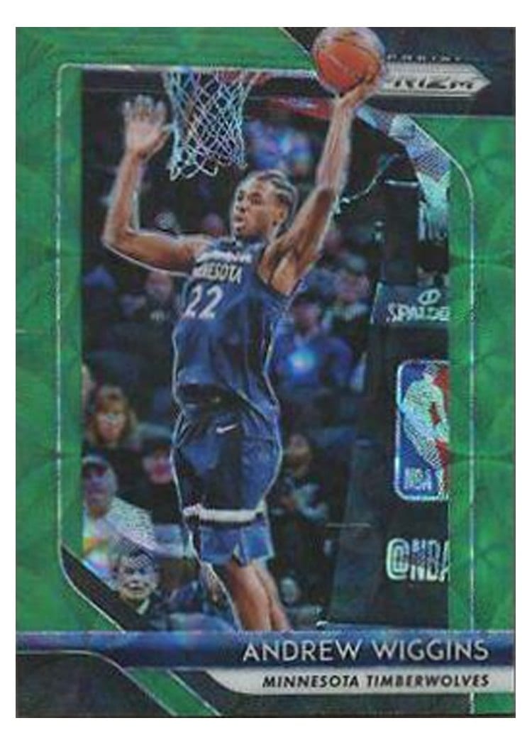 2018-19 Panini Prizm Base Set Andrew Wiggins #87 card