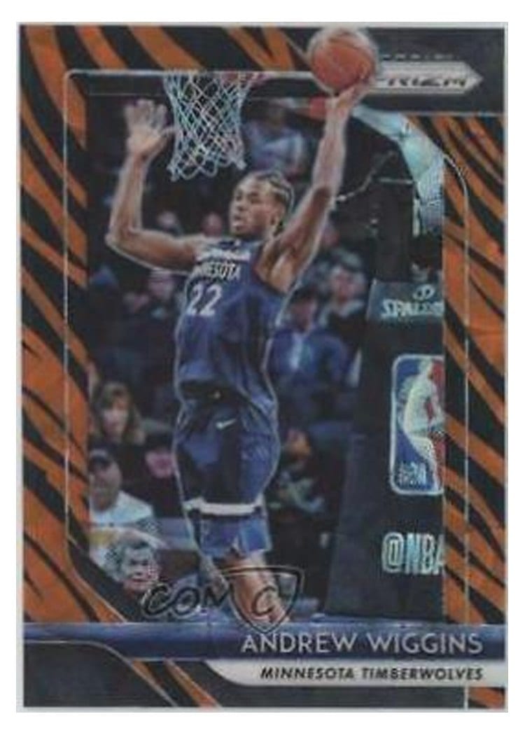 2018-19 Panini Prizm Base Set Andrew Wiggins #87 card