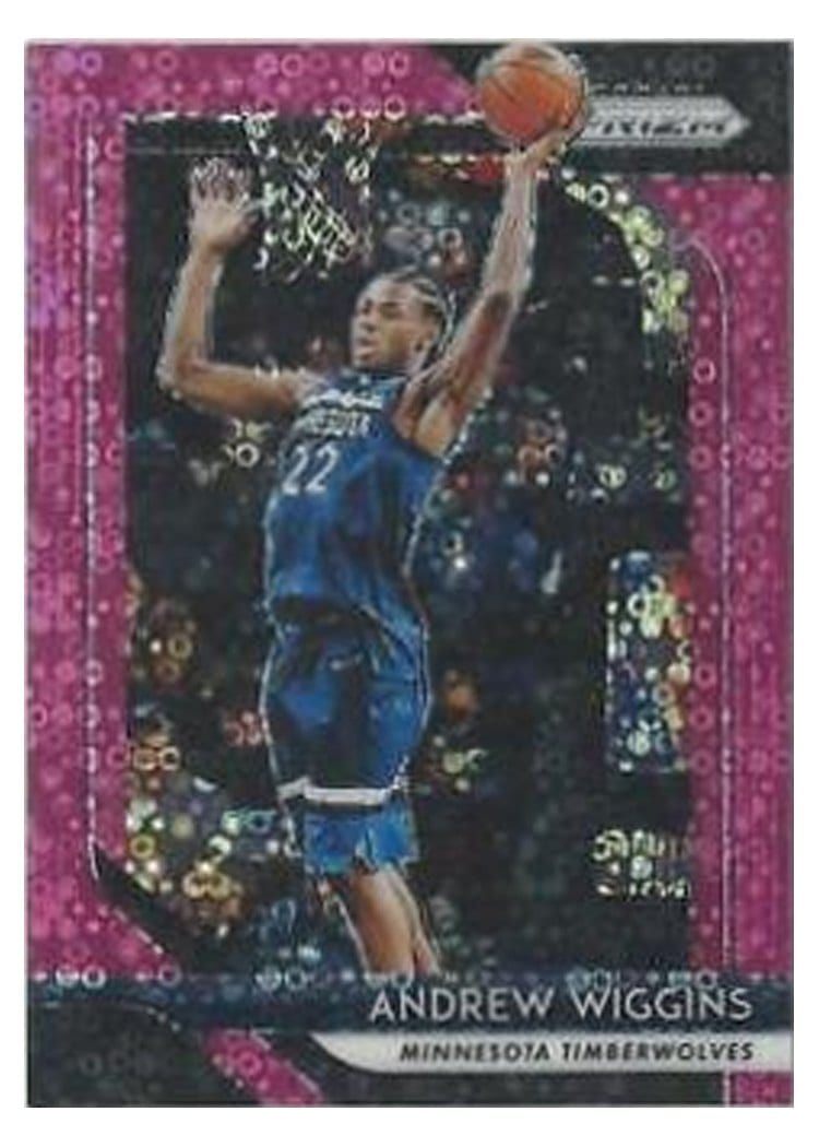 2018-19 Panini Prizm Base Set Andrew Wiggins #87 card
