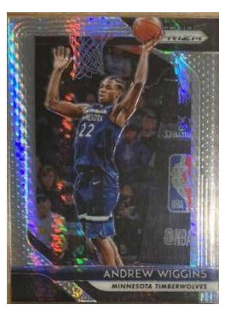 2018-19 Panini Prizm Base Set Andrew Wiggins #87 card