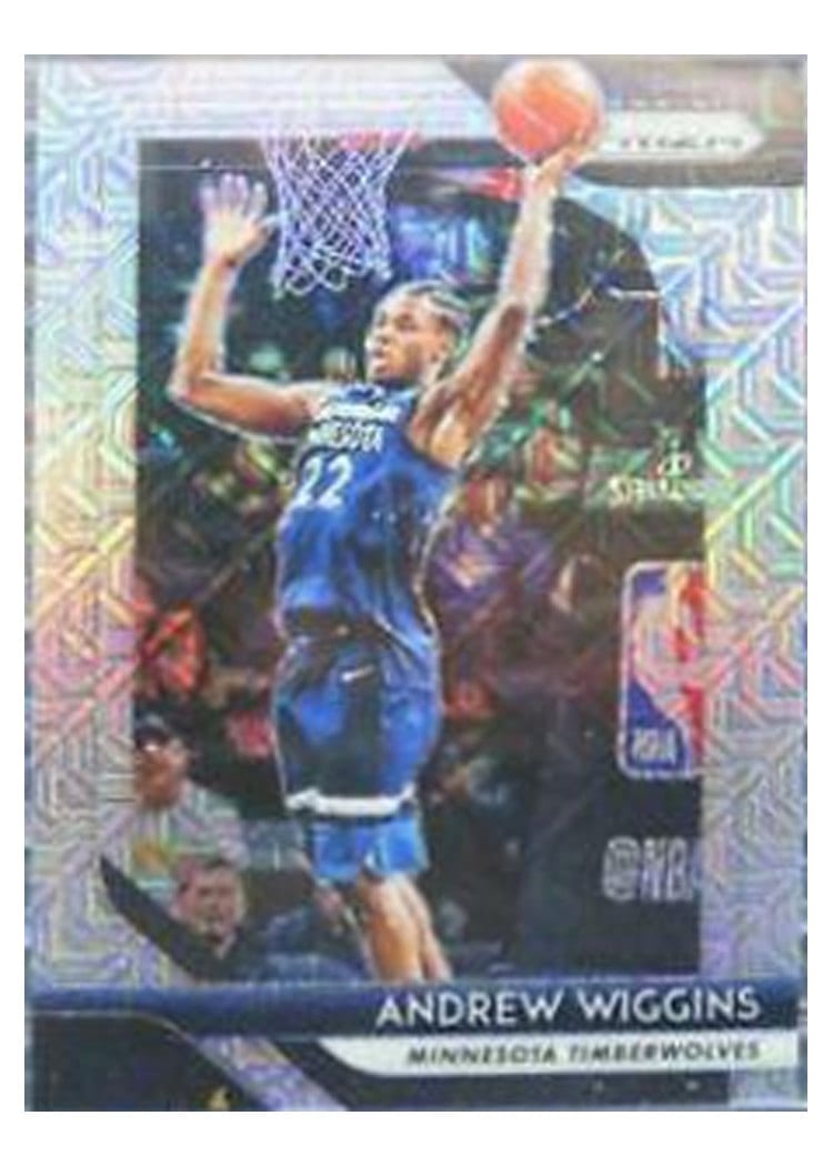 2018-19 Panini Prizm Base Set Andrew Wiggins #87 card
