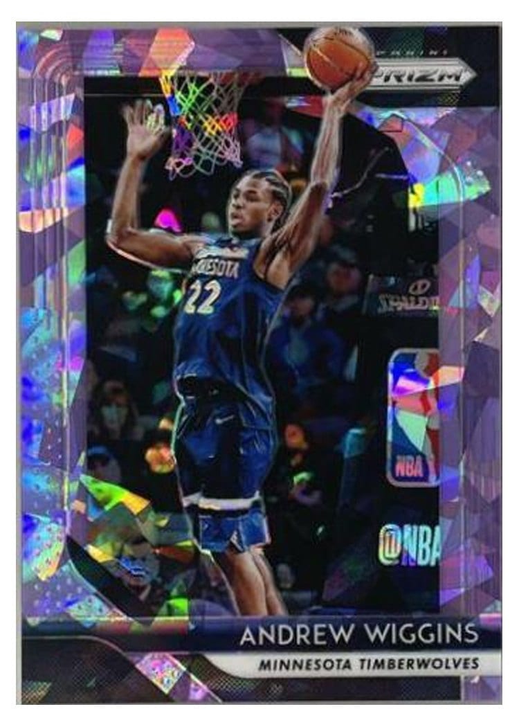 2018-19 Panini Prizm Base Set Andrew Wiggins #87 card